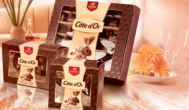 Cote Dor - приз за лучшую упаковку для коробки шоколада, Soldis