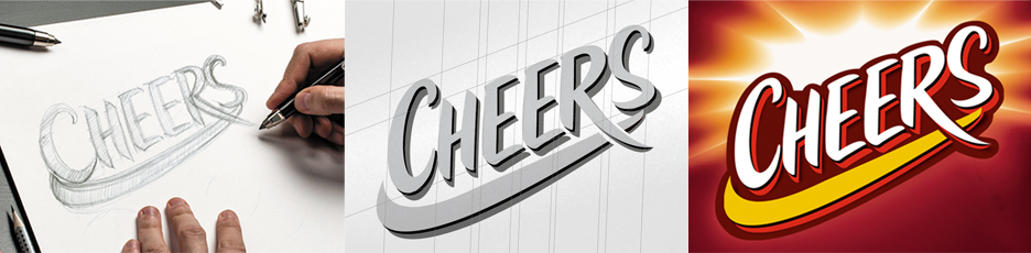 Разработка логотипа «CHEERS»