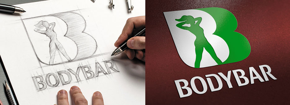 Разработка логотипа бренда «BodyBar»